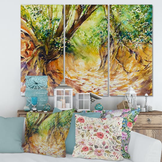 Designart - Little Forest Road